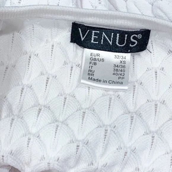 VENUS White Stretch Sweater Dress - Picture 7 of 8